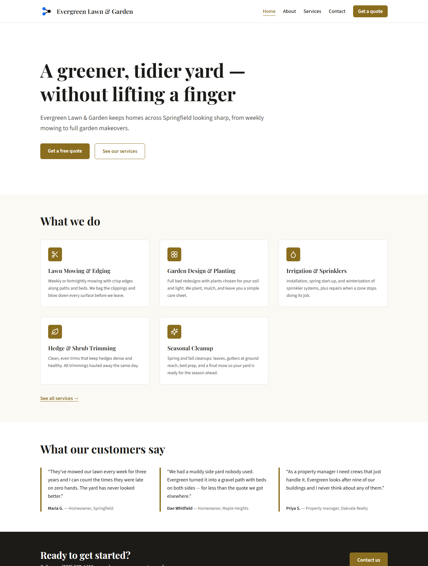 Luxe color scheme preview