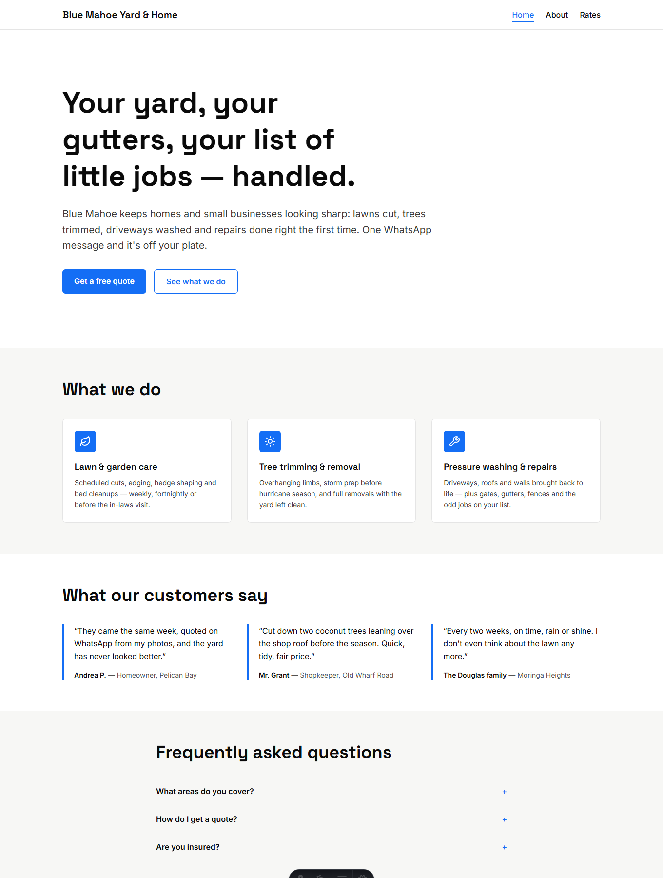 Classic layout preview