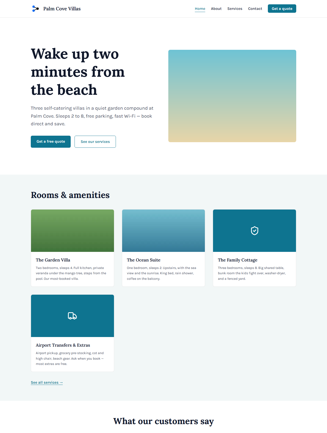 Stay layout preview